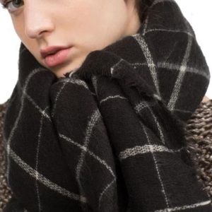 Zara windowpane wrap